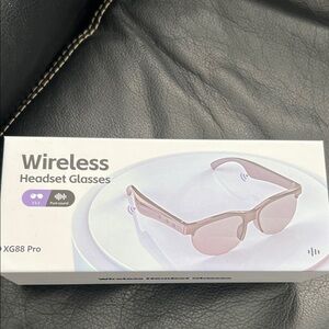 Wireless Headset Glasses XG88 Pro in Black